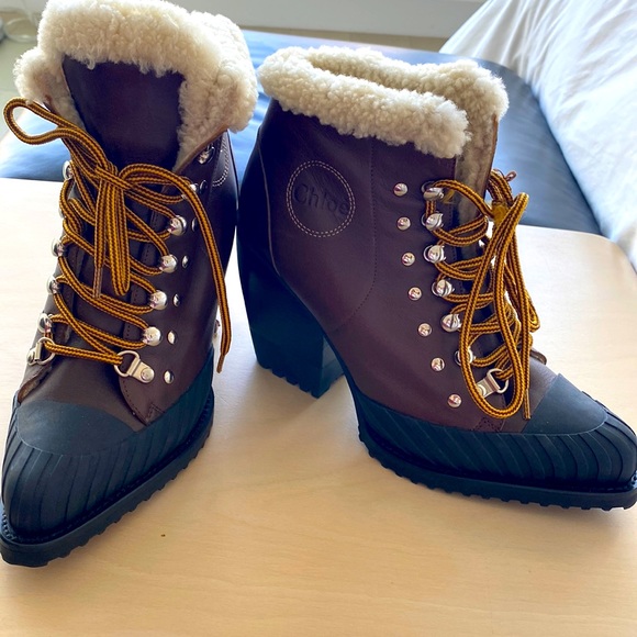 Chloe Shoes - Chloe laced booties